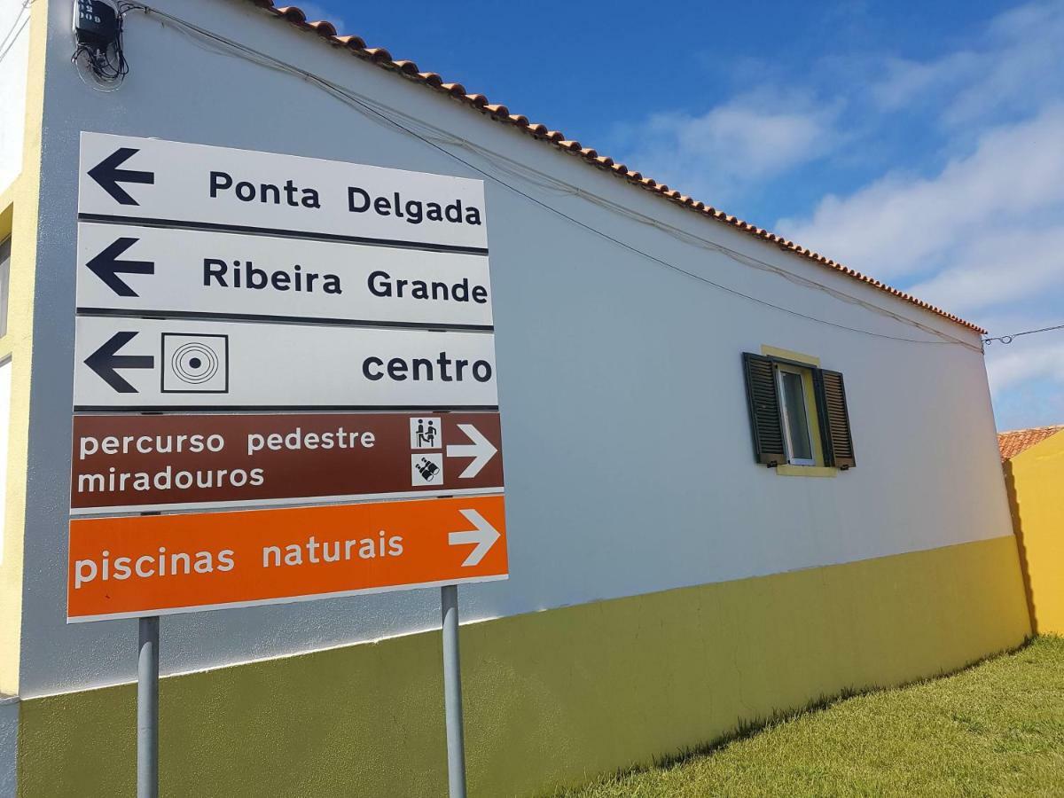Seaside Azores Villa With Natural Pool, Terrace & Barbecue Capelas Exterior foto