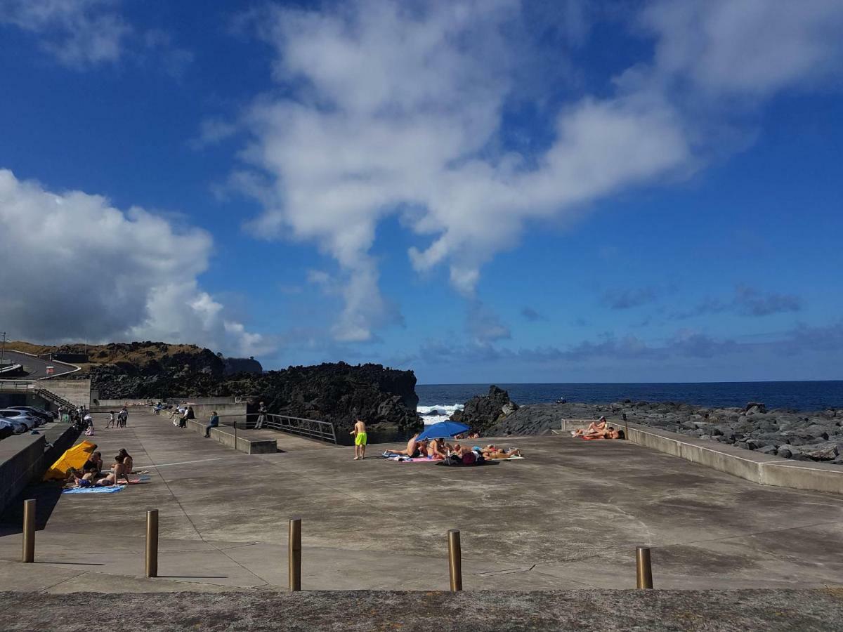 Seaside Azores Villa With Natural Pool, Terrace & Barbecue Capelas Exterior foto